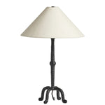 Featuring Neville Matte Black Cast Aluminum Table Lamp by Four Hands at Amethyst Home. Cast aluminum forms a candlestick-inspired base, accented with uniquely shaped legs. A tapered linen shade offers a sleek finishing detail.
Overall Dimensions: 16.0" L x 16.0 " W x 24.25" H
Materials: Aluminum, ThermoplasticWeight: 3.4 lbs. Amethyst Home provides interior design, new home construction design consulting, vintage area rugs, and lighting in the Charlotte metro area.
