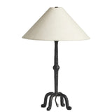 Featuring Neville Matte Black Cast Aluminum Table Lamp by Four Hands at Amethyst Home. Cast aluminum forms a candlestick-inspired base, accented with uniquely shaped legs. A tapered linen shade offers a sleek finishing detail.
Overall Dimensions: 16.0" L x 16.0 " W x 24.25" H
Materials: Aluminum, ThermoplasticWeight: 3.4 lbs. Amethyst Home provides interior design, new home construction design consulting, vintage area rugs, and lighting in the Charlotte metro area.