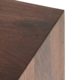 Featuring Nigel Rustic Brown Acacia 6 Drawer Dresser by Four Hands at Amethyst Home. Made from solid acacia and finished in a rustic brown, a six-drawer, waterfall-shaped dresser features soft volume, mitered corners and a faux live edge.Overall Dimensions: 69.50"w x 20.00"d x 35.25"hWeight : 278.22 lbsMaterials : Solid Acacia. Amethyst Home provides interior design, new home construction design consulting, vintage area rugs, and lighting in the Scottsdale metro area.