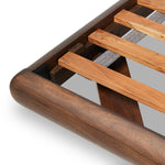 Featuring Nigel Rustic Brown Acacia Bed by Four Hands at Amethyst Home. Faux live edges elevate this slab-inspired bed made of rustic brown acacia. Rounded edges and inset legs soften an elongated silhouette. Platform-style base. Not compatible with adjustable frames.KingOverall Dimensions: 93.00"w x 88.00"d x 46.00"hWeight: 406.75 lbsQueenOverall Dimensions: 6. Amethyst Home provides interior design, new home construction design consulting, vintage area rugs, and lighting in the Miami metro area.