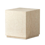 Featuring Oakland Cream Marble Square Outdoor End Table by Four Hands at Amethyst Home. Crafted from high-quality cream marble, the Oakland Square Outdoor End Table adds a touch of elegance to any outdoor space. With its sturdy construction and timeless design, this end table is perfect for holding drinks, books, and other essentials while you relax and. Amethyst Home provides interior design, new home construction design consulting, vintage area rugs, and lighting in the Newport Beach metro area.