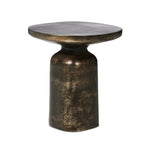 Featuring Odessa Distressed Bronze End Table by Four Hands at Amethyst Home. Forged from cast iron with a distressed bronze patina finish. A sturdy pedestal base and rounded square top create a functional, industrial-inspired piece.+
Overall Dimensions: 17.75" L x 17.75 " W x 20.0" H
Materials: AluminumWeight: 24.16 lbs. Amethyst Home provides interior design, new home construction design consulting, vintage area rugs, and lighting in the Park City metro area.