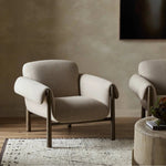 Featuring Olia Alcala Taupe Chair by Four Hands at Amethyst Home. Introducing the Olia Alcala Taupe Chair - a stylish and comfortable addition to any space. Crafted with high-quality materials, this chair provides exceptional support and durability. Its elegant design adds a touch of sophistication to any room.
Overall Dimensions: 34.25" L x 34.75 " W x 29. Amethyst Home provides interior design, new home construction design consulting, vintage area rugs, and lighting in the Scottsdale metro area.