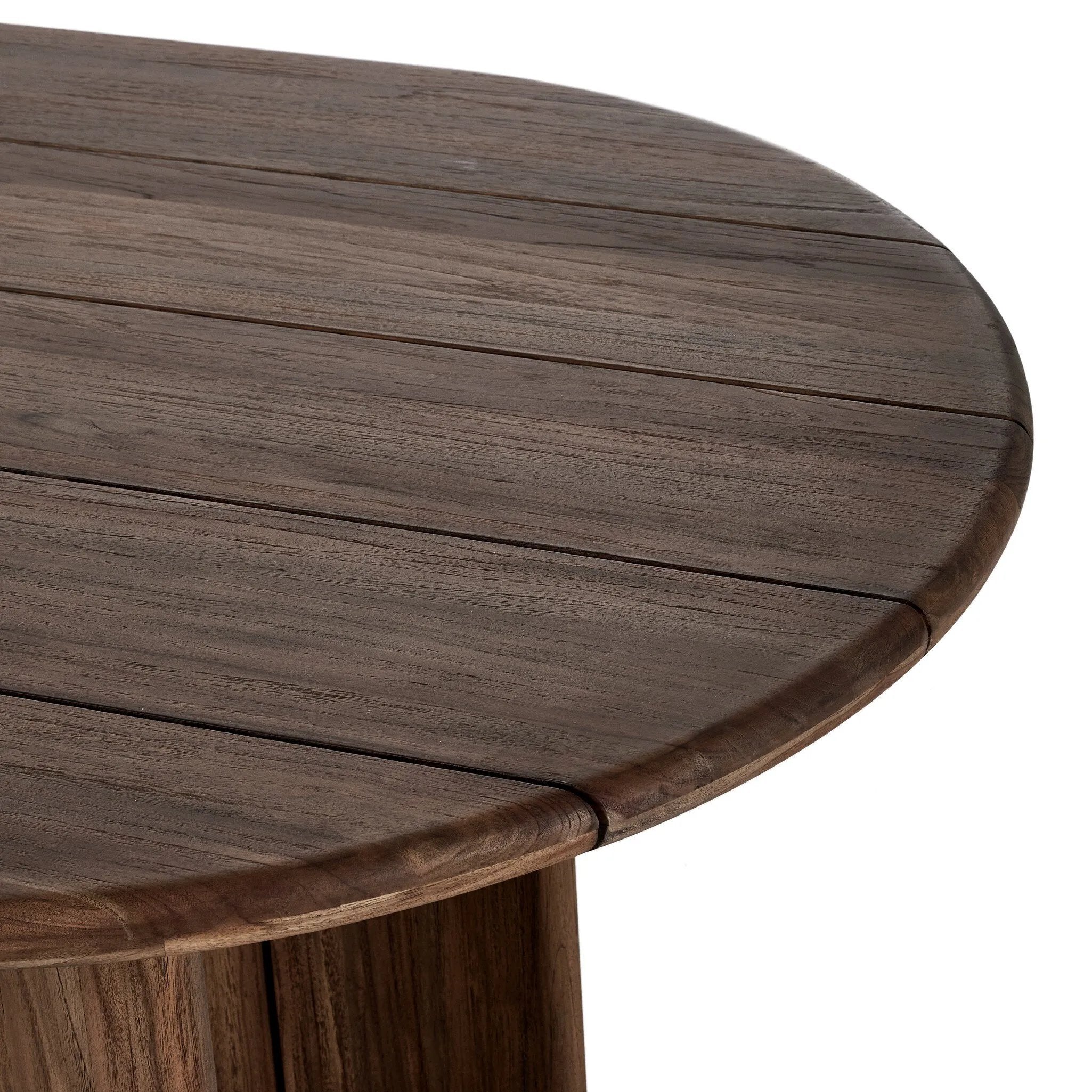 Featuring Paden Stained Toasted Brown Outdoor Dining Table by Four Hands at Amethyst Home. The Paden Stained Toasted Brown Outdoor Dining Table is crafted for outdoor dining excellence. Constructed with sturdy materials and a beautiful toasted brown stain, this dining table offers a timeless and elegant addition to any outdoor space. Enjoy al fresco meals with . Amethyst Home provides interior design, new home construction design consulting, vintage area rugs, and lighting in the Tampa metro area.