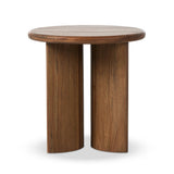 Featuring Paden Stained Toasted Brown Outdoor End Table by Four Hands at Amethyst Home. This Paden Stained Toasted Brown Outdoor End Table is the perfect addition to your outdoor space. Built for durability, the stained finish adds a touch of elegance while the sturdy design ensures it can withstand the elements. Enjoy the convenience of a ready to ship p. Amethyst Home provides interior design, new home construction design consulting, vintage area rugs, and lighting in the Los Angeles metro area.