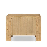 Beauty in simplicity. A clean cube of blonde-finished pine can be styled into a wide range of styles and spaces Amethyst Home provides interior design, new home construction design consulting, vintage area rugs, and lighting in the Salt Lake City metro area.