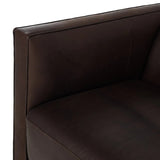 Featuring Phillip Heirloom Cigar Sofa by Four Hands at Amethyst Home. Experience the luxury and sophistication of the Phillip Heirloom Cigar Sofas Sofa. Built with expert craftsmanship, this sofa exudes elegance and is sure to elevate any room. 
Overall Dimensions: 36.0" L x 94.5 " W x 28.0" H
Collection: CentraleColors: Heirloom CigarMaterials: Top Gr. Amethyst Home provides interior design, new home construction design consulting, vintage area rugs, and lighting in the Salt Lake City metro area.