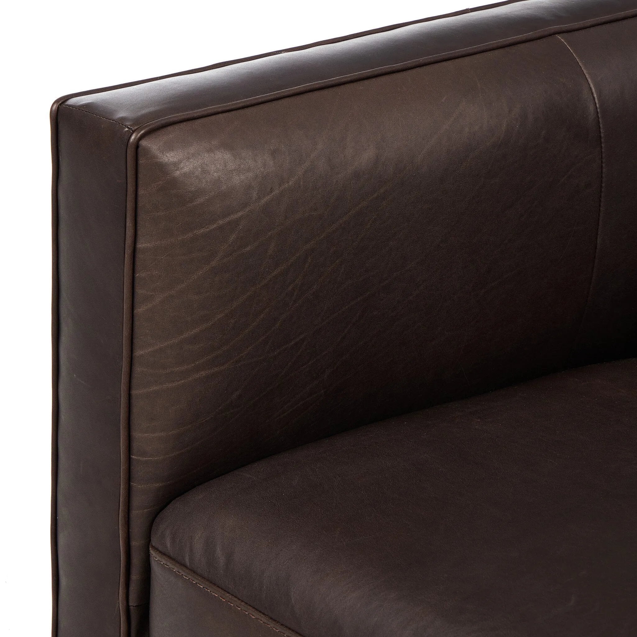 Featuring Phillip Heirloom Cigar Swivel Chair by Four Hands at Amethyst Home. Experience ultimate comfort and versatility with our Phillip Heirloom Cigar Swivel Chair. With its smooth swivel mechanism, you can easily pivot to your desired position. 
Overall Dimensions: 36.0" L x 33.5 " W x 28.0" H
Materials: Top Grain Leather, Pine Plywood, Solid PineWeight. Amethyst Home provides interior design, new home construction design consulting, vintage area rugs, and lighting in the Charlotte metro area.