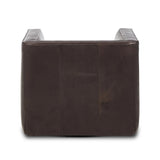 Featuring Phillip Heirloom Cigar Swivel Chair by Four Hands at Amethyst Home. Experience ultimate comfort and versatility with our Phillip Heirloom Cigar Swivel Chair. With its smooth swivel mechanism, you can easily pivot to your desired position. 
Overall Dimensions: 36.0" L x 33.5 " W x 28.0" H
Materials: Top Grain Leather, Pine Plywood, Solid PineWeig. Amethyst Home provides interior design, new home construction design consulting, vintage area rugs, and lighting in the Los Angeles metro area.