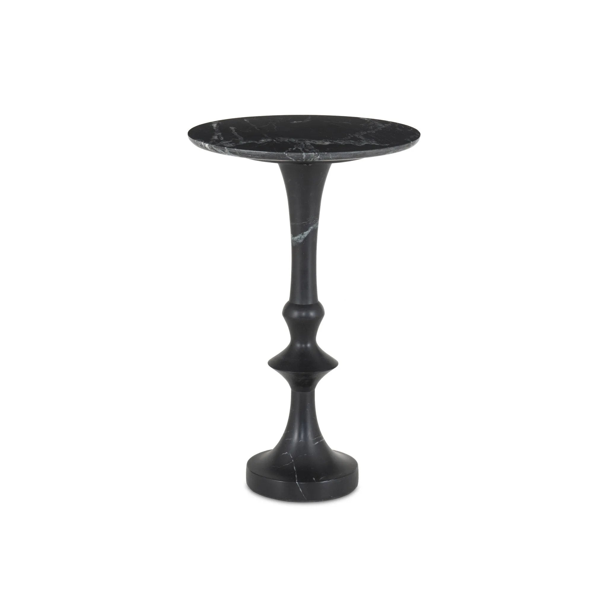 Featuring Polli Black Marble End Table by Four Hands at Amethyst Home. Sculpted from solid black marble, a simply styled end table stands out with its shapely, turned silhouette.
Overall Dimensions: 16.0" L x 16.0 " W x 25.5" H
Materials: Solid Marble, Engineered HardwoodWeight: 37.48 lbs. Amethyst Home provides interior design, new home construction design consulting, vintage area rugs, and lighting in the Nashville metro area.