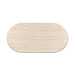 A simple double pedestal silhouette designed to let the material shine. This outdoor dining table features textured sand concrete meant to resemble the variance of natural stone, with a marbled look that's unique to each piece. Cover or store indoors during inclement weather and when not in use Amethyst Home provides interior design, new home construction design consulting, vintage area rugs, and lighting in the Calabasas metro area.