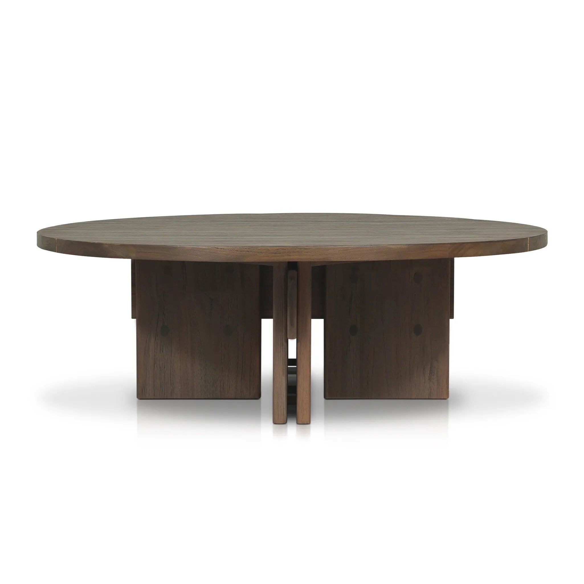 Featuring Railay Stained Toasted BrownOutdoor Coffee Table by Four Hands at Amethyst Home. Made from premium-quality wood, the Railay Stained Toasted Brown Outdoor Coffee Table is a perfect addition to any outdoor space. Its sturdy construction is designed to withstand the elements and provide a stylish surface for drinks and snacks. Enjoy lasting durability a. Amethyst Home provides interior design, new home construction design consulting, vintage area rugs, and lighting in the Boston metro area.