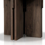 Featuring Railay Stained Toasted Brown Outdoor End Table by Four Hands at Amethyst Home. Introducing the Railay Stained Toasted Brown Outdoor End Table, the perfect complement to your outdoor space. With its durable construction and stylish design, this end table is ready to withstand the elements and provide a functional and beautiful option for your outdo. Amethyst Home provides interior design, new home construction design consulting, vintage area rugs, and lighting in the Charlotte metro area.