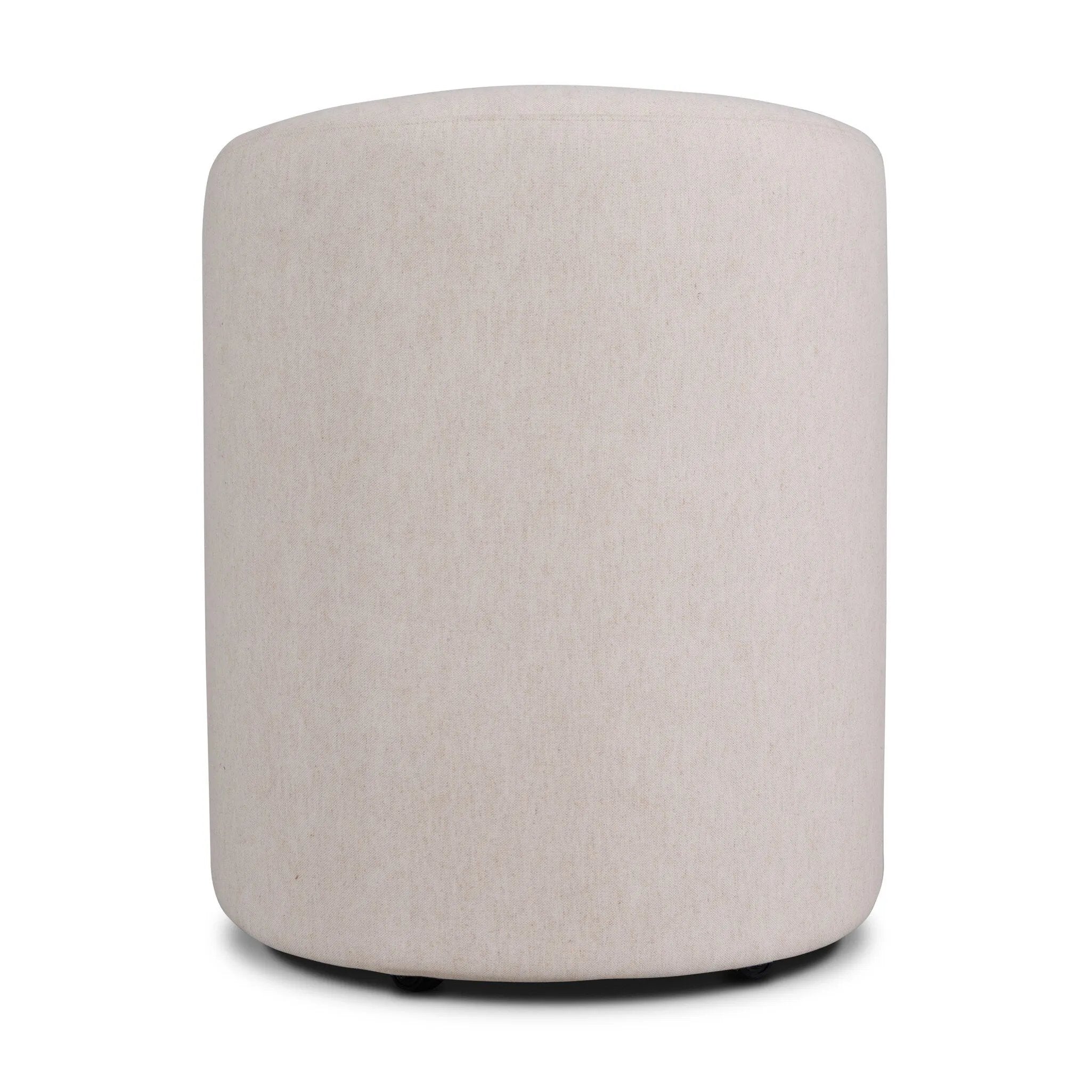 A fully upholstered barrel-style back dining chair creates a comfortable, cocoon-like sit. Slight scale perfect for smaller dining spaces Amethyst Home provides interior design, new home construction design consulting, vintage area rugs, and lighting in the Dallas metro area.