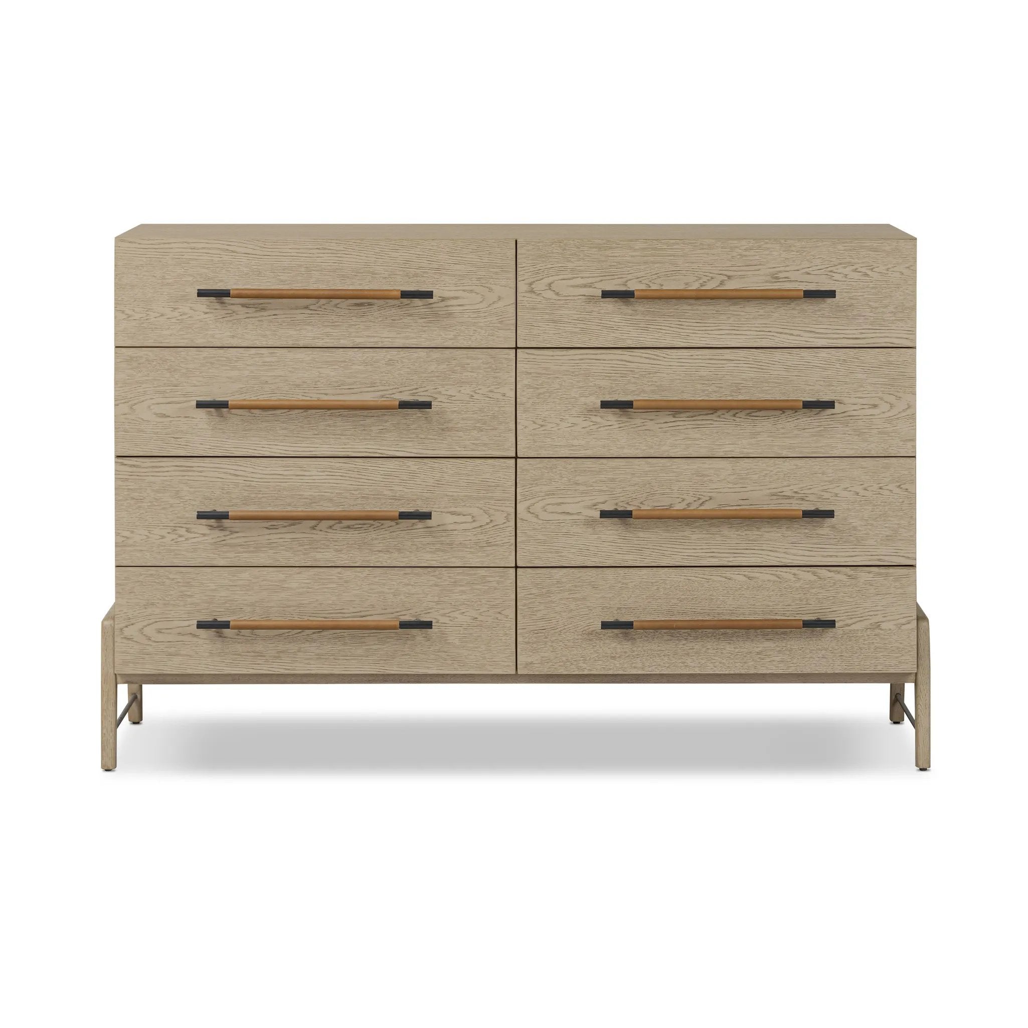Featuring Rosedale Yucca Oak Veneer 8 Drawer Dresser by Four Hands at Amethyst Home. Introducing our Rosedale Yucca Oak Veneer 8 Drawer Dresser. With its elegant design and luxurious Yucca Oak veneer finish, this dresser is a perfect addition to any bedroom. Featuring 8 spacious drawers, it provides ample storage for your clothing and accessories. Upgrade your. Amethyst Home provides interior design, new home construction design consulting, vintage area rugs, and lighting in the Boston metro area.