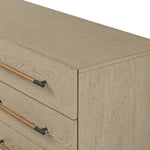 Featuring Rosedale Yucca Oak Veneer 8 Drawer Dresser by Four Hands at Amethyst Home. Introducing our Rosedale Yucca Oak Veneer 8 Drawer Dresser. With its elegant design and luxurious Yucca Oak veneer finish, this dresser is a perfect addition to any bedroom. Featuring 8 spacious drawers, it provides ample storage for your clothing and accessories. Upgrade y. Amethyst Home provides interior design, new home construction design consulting, vintage area rugs, and lighting in the Park City metro area.