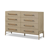Featuring Rosedale Yucca Oak Veneer 8 Drawer Dresser by Four Hands at Amethyst Home. Introducing our Rosedale Yucca Oak Veneer 8 Drawer Dresser. With its elegant design and luxurious Yucca Oak veneer finish, this dresser is a perfect addition to any bedroom. Featuring 8 spacious drawers, it provides ample storage for your clothing and accessories. Upgrade . Amethyst Home provides interior design, new home construction design consulting, vintage area rugs, and lighting in the Scottsdale metro area.