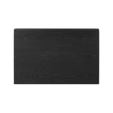 Elevate your bedside storage with a nightstand of black-finished oak. A smooth top pairs with a single drawer front of woven paper cord for a dark, rich look that will work into your bedroom collection beautifully Amethyst Home provides interior design, new home construction design consulting, vintage area rugs, and lighting in the Portland metro area.