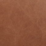 Shiny stainless steel frames tan top-grain leather cushioning for a balance of comfort and edge. Overfilled for a relaxed sit, the cushioned seat and back keep things supportive. Adjustable height and smooth 360-swivel bring ease to your workspace Amethyst Home provides interior design, new home construction design consulting, vintage area rugs, and lighting in the Newport Beach metro area.