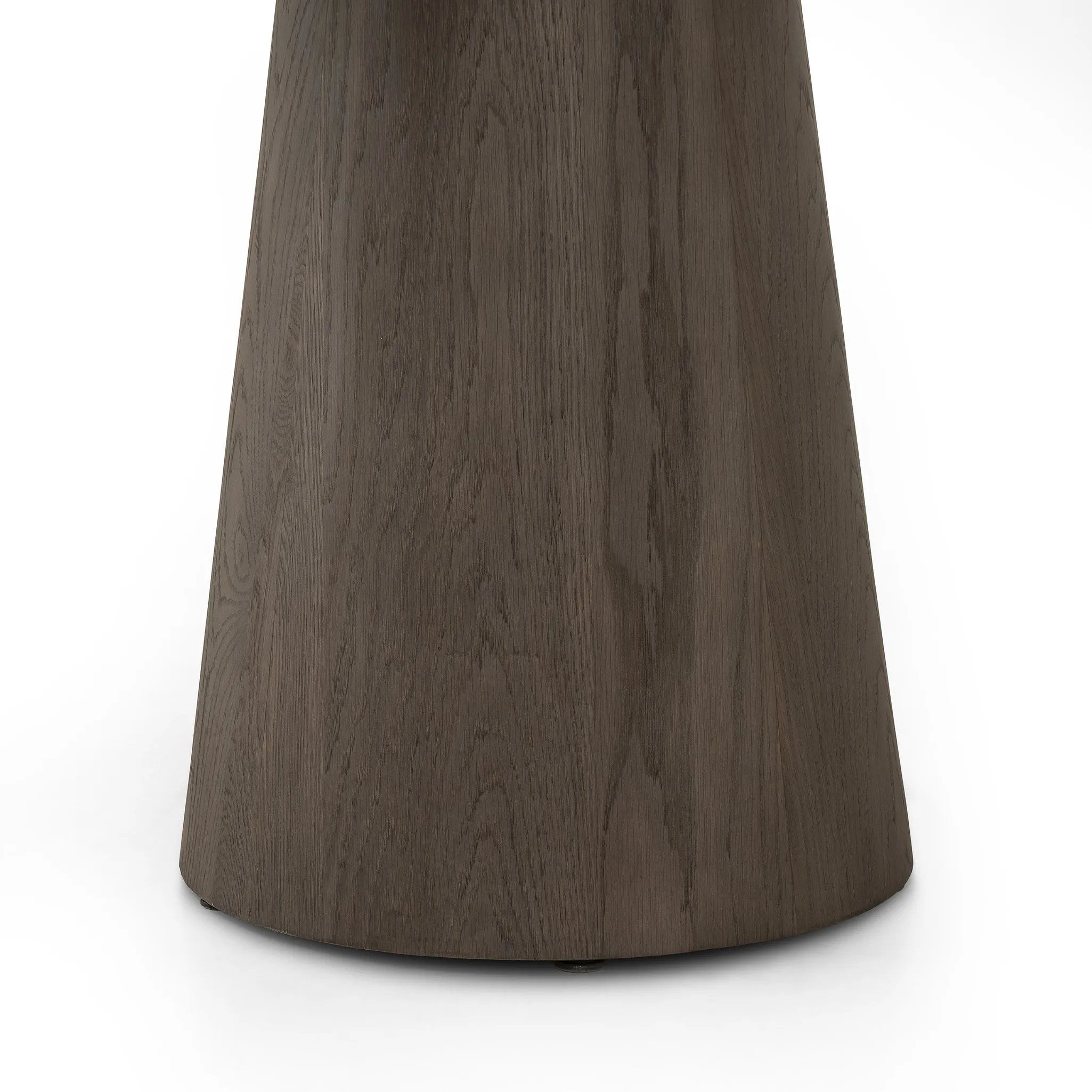 Featuring Skye White Marble Round Dining Table by Four Hands at Amethyst Home. Mixed materials make for great drama. A cone-tapered base of dark, weathered oak supports a rounded tabletop of white-finished solid marble, with oak banding on the edges for thoughtful contrast.Overall Dimensions: 42.00"w x 42.00"d x 30.00"hWeight : 158.73 lbsMaterials : Solid M. Amethyst Home provides interior design, new home construction design consulting, vintage area rugs, and lighting in the Park City metro area.