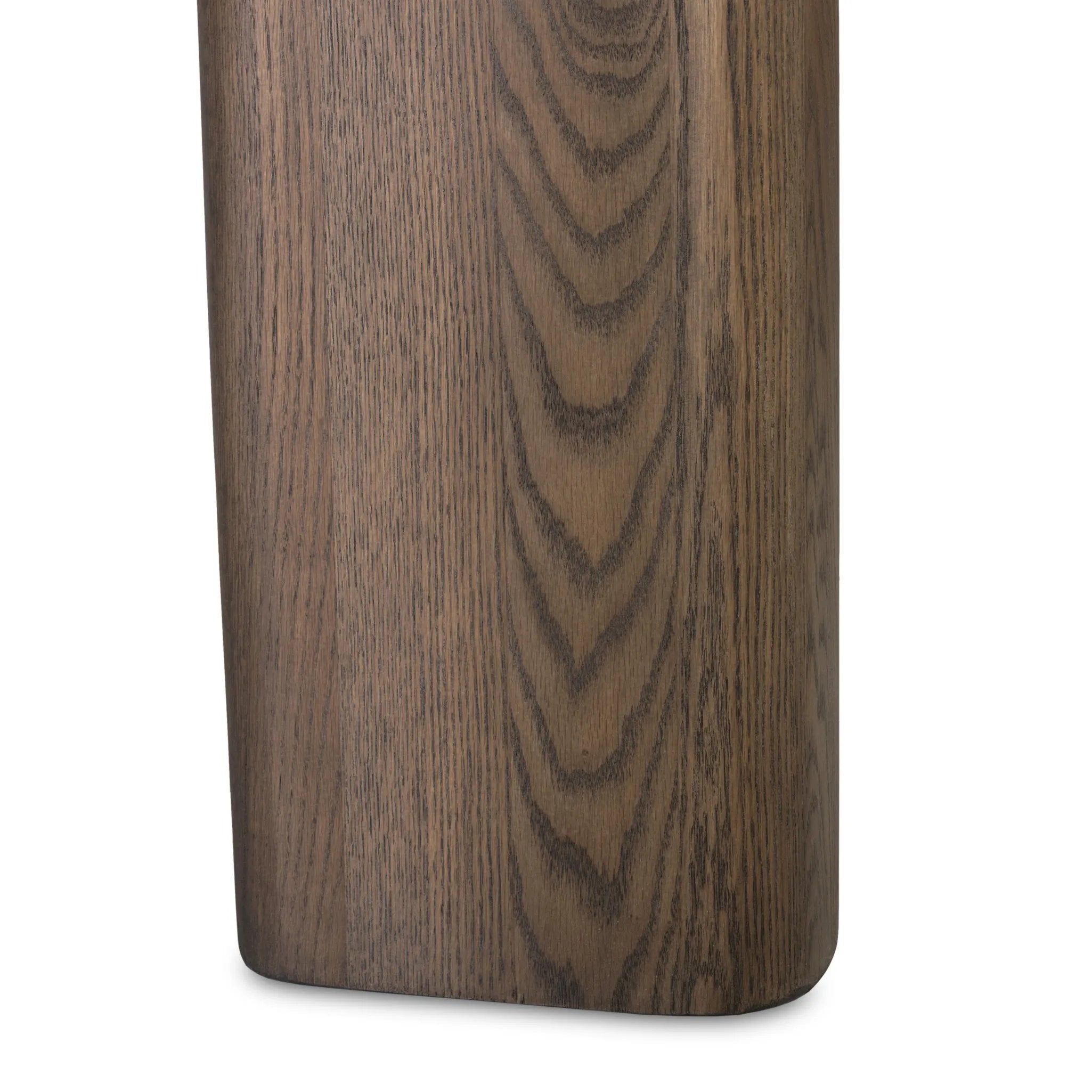 Featuring Soho Aged Natural Oak Veneer Dining Table by Four Hands at Amethyst Home. A Parsons-style dining table is defined by heavy proportions and angled, over-scaled legs. Crafted from reclaimed wood and finished with an aged natural oak stain to showcase natural cracks and patches for added character.Overall Dimensions: 98.00"w x 46.25"d x 30.00"hWeight : 2. Amethyst Home provides interior design, new home construction design consulting, vintage area rugs, and lighting in the Miami metro area.