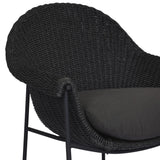 Featuring Suerte Arashi Ink Outdoor Stool by Four Hands at Amethyst Home. Crafted from durable and weather-resistant materials, the Suerte Arashi Ink Outdoor Stool is the perfect addition to any outdoor space. With its sleek design and sturdy construction, this stool offers both style and functionality. Enjoy the outdoors in comfort and style with the S. Amethyst Home provides interior design, new home construction design consulting, vintage area rugs, and lighting in the Newport Beach metro area.