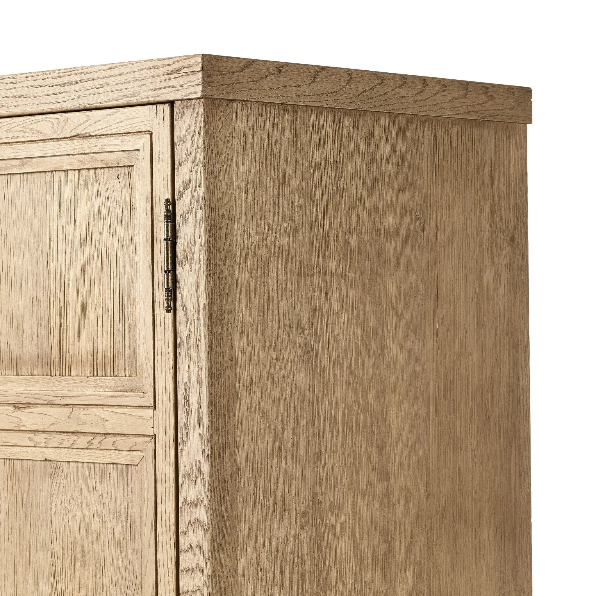 Featuring Tamara Worn Oak Cabinet by Four Hands at Amethyst Home. Worn oak cabinetry with paneled doors, all atop an elevated stand. With natural cracks for character, this piece can be styled just about anywhere, bringing with it bonus storage and vintage charm.
Overall Dimensions: 19.25" L x 60.5 " W x 69.5" H
Collection: CordellaColors: Worn Oak VeneerM. Amethyst Home provides interior design, new home construction design consulting, vintage area rugs, and lighting in the Des Moines metro area.