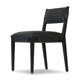 Featuring Tamari Brickhouse Black Dining Chair by Four Hands at Amethyst Home. Indulge in the luxurious experience of dining with our Tamari Brickhouse Black Dining Chair. With its sleek and sophisticated design, this chair is sure to elevate any dining space. Comfortable and elegant, it's the perfect addition to your upscale lifestyle.
Overall Dimensi. Amethyst Home provides interior design, new home construction design consulting, vintage area rugs, and lighting in the Salt Lake City metro area.
