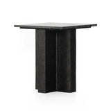 Featuring Terrell Black Marble End Table by Four Hands at Amethyst Home. Expertly crafted, the Terrell Black Marble End Table elevates any room with its sleek design and durable construction. The perfect addition to your living space, this end table offers both functionality and style. Made with high-quality marble, it provides a touch of elegance while being. Amethyst Home provides interior design, new home construction design consulting, vintage area rugs, and lighting in the Houston metro area.