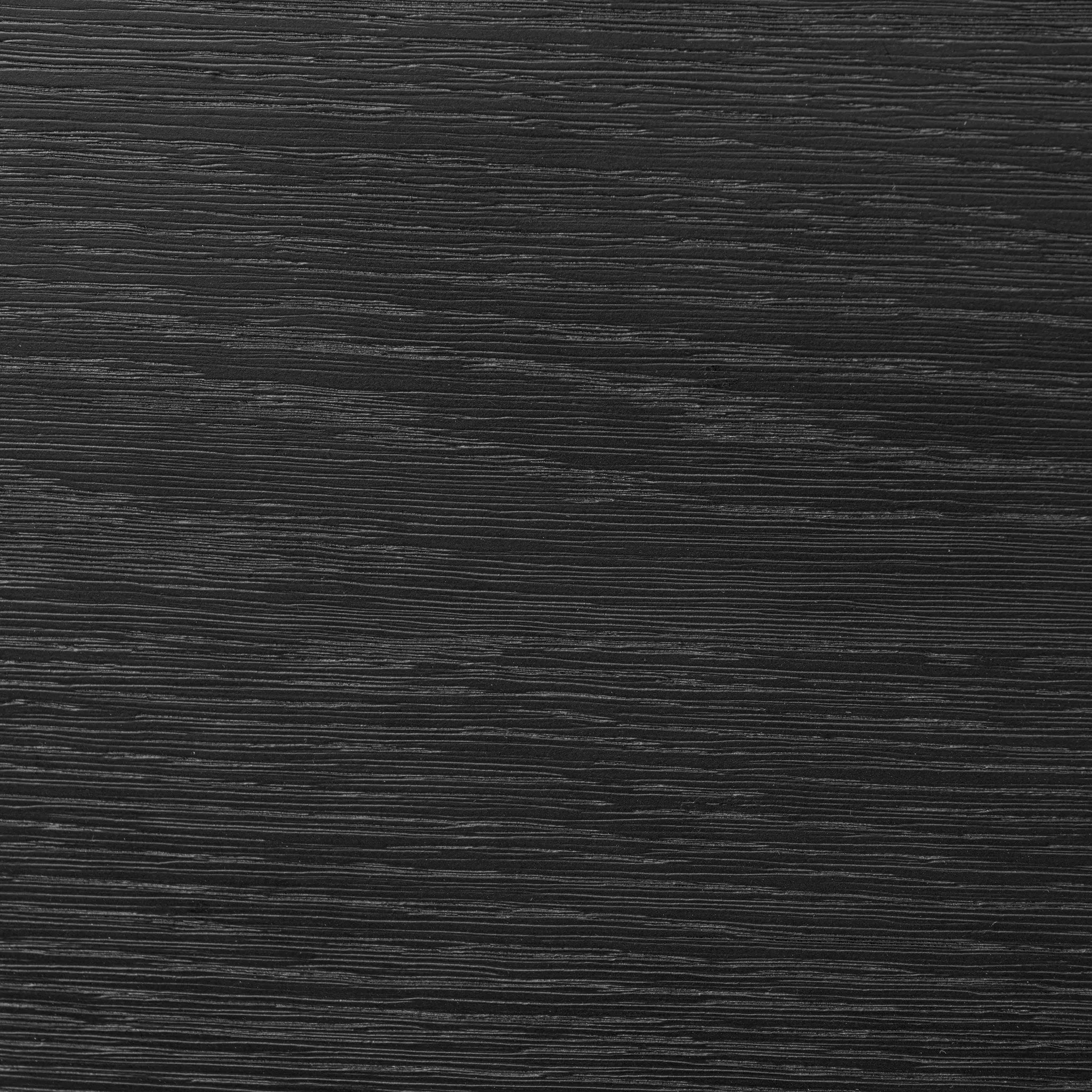 Infuse your collection with timeless midcentury design. Crafted from oak and parawood, a six-drawer dresser is finished in a matte black, with simple brass hardware Amethyst Home provides interior design, new home construction design consulting, vintage area rugs, and lighting in the Monterey metro area.