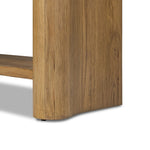 Thick, curvy and rounded sides give this bookcase its playful character inspired by soft Brutalism. Made from light, solid oak, substantial shelving provides generous space for books, photos and keepsakes Amethyst Home provides interior design, new home construction design consulting, vintage area rugs, and lighting in the Kansas City metro area.