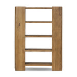 Thick, curvy and rounded sides give this bookcase its playful character inspired by soft Brutalism. Made from light, solid oak, substantial shelving provides generous space for books, photos and keepsakes Amethyst Home provides interior design, new home construction design consulting, vintage area rugs, and lighting in the Monterey metro area.