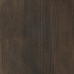 Shape and material share the spotlight in this pedestal-style end table of solid grey oak Amethyst Home provides interior design, new home construction design consulting, vintage area rugs, and lighting in the San Diego metro area.