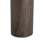 Made from solid natural oak, turned pillar-style legs complement organically shaped tabletops, perfectly sized for nesting. Option to buy tables individually or together as a two-piece set Amethyst Home provides interior design, new home construction design consulting, vintage area rugs, and lighting in the Scottsdale metro area.