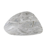 Shape and material share the spotlight in this large, tripod-style onyx coffee table. Turned, pillar legs and dramatic natural veining offer a look of movement. Option to pair with smaller matching table for a nested look Amethyst Home provides interior design, new home construction design consulting, vintage area rugs, and lighting in the Omaha metro area.