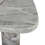 Shape and material share the spotlight in this large, tripod-style onyx coffee table. Turned, pillar legs and dramatic natural veining offer a look of movement. Option to pair with smaller matching table for a nested look Amethyst Home provides interior design, new home construction design consulting, vintage area rugs, and lighting in the Seattle metro area.