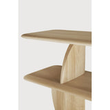 Featuring Geometric Oak Rack by Ethnicraft at Amethyst Home. In the Geometric collection, shapes intersect in unexpected ways, creating playful contrasts with light and shadow at every angle. The Geometric rack offers an eyecatching display for treasured objects and mementos.Weight : 243 lb Dimensions: 87.5 in W x 18.5 in L x 54.5 in HAdjustable Feet : NoBrushed : NoCollection : G. Amethyst Home provides interior design, new construction, custom furniture, and area rugs in the San Diego metro area