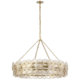 Featuring Gianna 36" Ring Chandelier Hand-Rubbed Antique Brass by Visual Comfort at Amethyst Home. Gianna 36" Ring Chandelier in Gild with Clear Glass
Overall Dimensions: 35.75" L x 35.75" W x 24.5" H Weight: 41 lbs.. Amethyst Home provides interior design, new construction, custom furniture, and area rugs in the Washington metro area