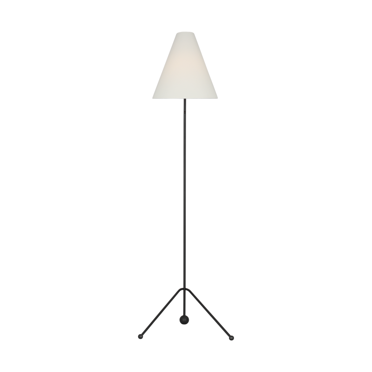 Gustav Medium Floor Lamp Aged Iron