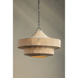 Inspired by the sea-faring community of Scotland, Thurso hovers between tension and release. Recalling the comfort of a ferry station during harsh conditions, the artist Chandler McLellan sought to imbue this pendant with a soft warmth in both materiality and luminance. Amethyst Home provides interior design, new home construction design consulting, vintage area rugs, and lighting in the San Diego metro area.