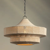 Inspired by the sea-faring community of Scotland, Thurso hovers between tension and release. Recalling the comfort of a ferry station during harsh conditions, the artist Chandler McLellan sought to imbue this pendant with a soft warmth in both materiality and luminance. Amethyst Home provides interior design, new home construction design consulting, vintage area rugs, and lighting in the Seattle metro area.