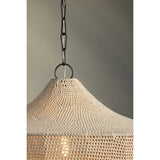 Inspired by the sea-faring community of Scotland, Thurso hovers between tension and release. Recalling the comfort of a ferry station during harsh conditions, the artist Chandler McLellan sought to imbue this pendant with a soft warmth in both materiality and luminance. Amethyst Home provides interior design, new home construction design consulting, vintage area rugs, and lighting in the Winter Garden metro area.