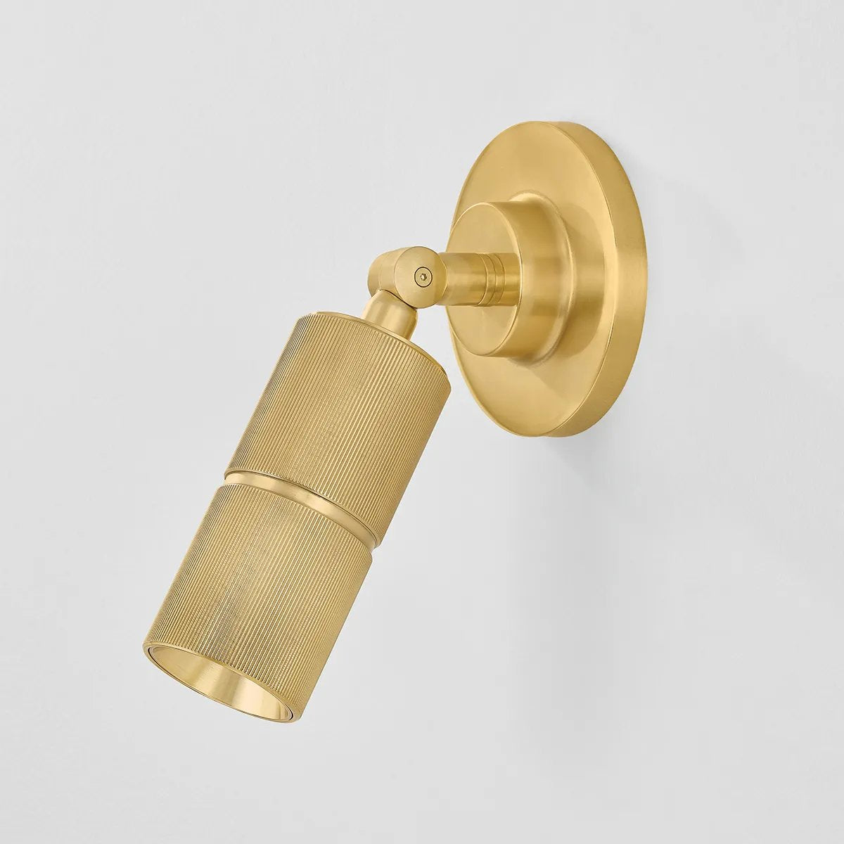 With a circular backplate, mechanical hinge, and stylish knurling details, Truett stands out as a polished lighting essential. It features CSL’s 2” diameter cylinder technology, making it perfect for spaces needing directional wall-mounted lighting. Amethyst Home provides interior design, new home construction design consulting, vintage area rugs, and lighting in the Boston metro area.