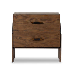 Dylan Leather Pull Nightstand | shipping 09/23/2025