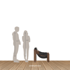 Featuring Halston Black Leather Chair by Four Hands at Amethyst Home. Featured in one of our recent home tours -- the Halston leather chair is the ultimate in comfort and surprised everyone who sat in it.  It has a hammock sling style construction that just feels sooo right.
Overall Dimensions: 30"W x 34.25"L x 32"HMaterials: Top Grain Leather, Solid AshSeat . Amethyst Home provides interior design, new home construction design consulting, vintage area rugs, and lighting in the Houston metro area.