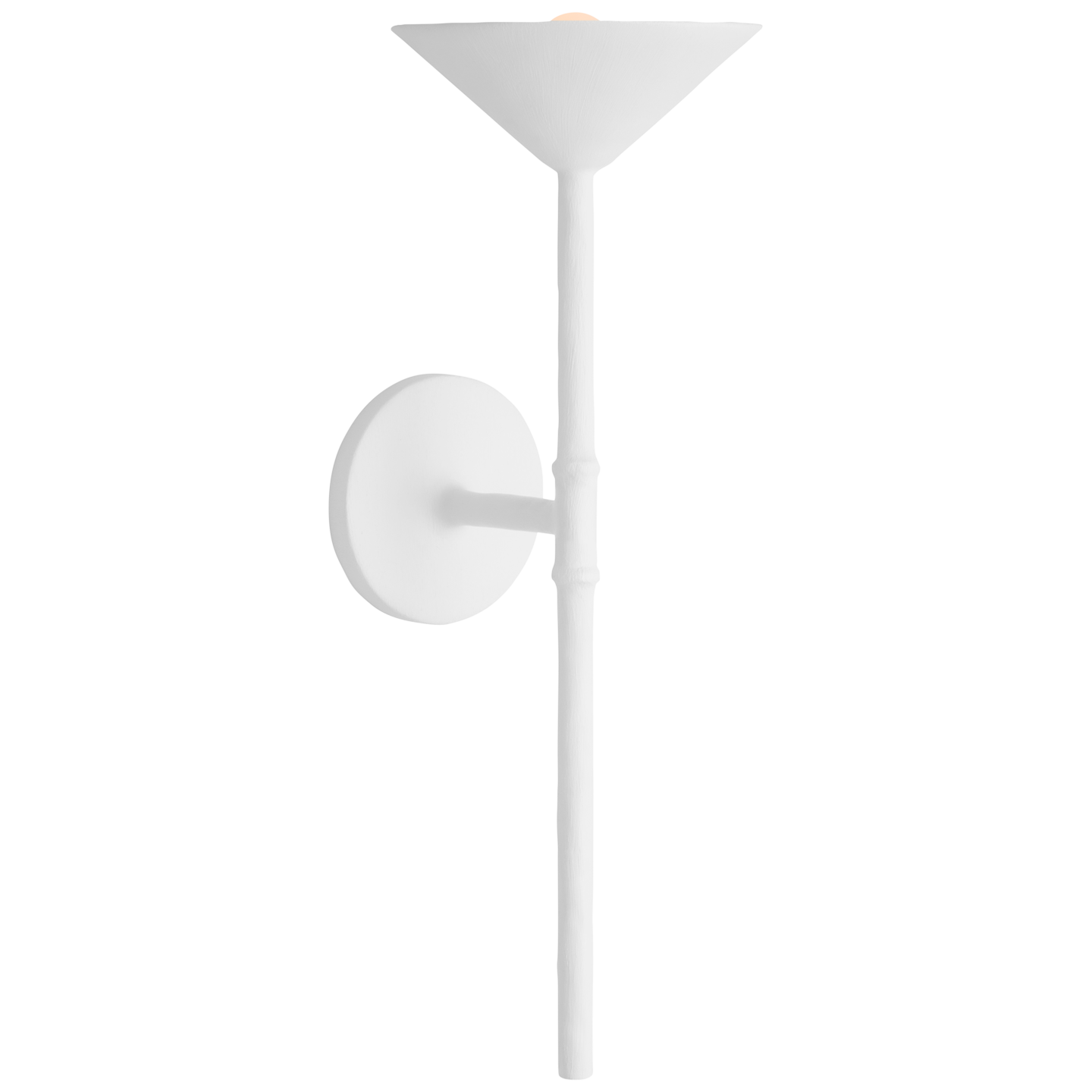Featuring Eleanor 21" Tail Sconce by Visual Comfort at Amethyst Home. Illuminate your space with the elegant Eleanor Tail Sconce. Featuring a sleek and modern design, this sconce offers 21 inches of stylish lighting. With its high-quality construction and timeless appeal, this sconce is the perfect addition to any room.
Overall Dimensions: 7" L x 7" W x 2.  Amethyst Home provides interior design, new home construction design consulting, vintage area rugs, and lighting in the Des Moines metro area.