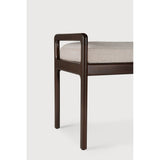 Featuring Jack Ivory Mahogany Dark Brown Bench by Ethnicraft at Amethyst Home. Alluring from every angle, luxuriant shapes and curves form the basis of the Jack collection. This bench's clean lines are inspired by Scandinavian modernism, reinforcing a classic, vintage, feel that can be passed on to generations ahead.Weight : 31 lbs Dimensions: 16.5" W x 59.5" L x 23.5" H. Amethyst Home provides interior design, new construction, custom furniture, and area rugs in the Boston metro area