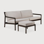 Featuring Jack Ivory Mahogany Dark Brown Sofa by Ethnicraft at Amethyst Home. Alluring from every angle, luxuriant shapes and curves form the basis of the Jack collection. This sofa's clean lines are inspired by Scandinavian modernism, reinforcing a classic, vintage, feel that can be passed on to generations ahead.Weight : 88 lb Dimensions: 34.5 in W x 73 in L x 29.5 in HBackrest De. Amethyst Home provides interior design, new construction, custom furniture, and area rugs in the Seattle metro area