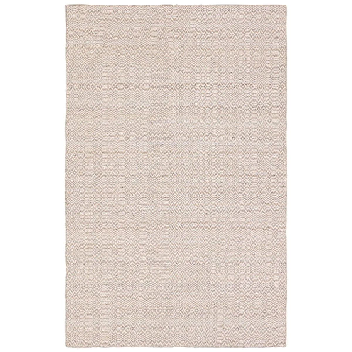 Featuring Almas Imogen Rug by Jaipur Living at Amethyst Home. Handwoven of weather-resistant PET, the Almas Imogen delights with contemporary colorways and designs. The Imogen design showcases a diamond trellis pattern in a colorway of tan and cream. The variegated neutral hues provide a subtle distressed look that wears well over time. Crafted of recycled pla. Amethyst Home provides interior design, new home construction design consulting, vintage area rugs, and lighting in the Dallas metro area.