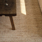 Featuring Alpine Oatmeal Hand-Knotted Rug by Jaipur Living at Amethyst Home. Drawing inspiration from Moroccan textiles, Alpine showcases the beauty in simplicity. Durable wool is hand-knotted onto a cotton foundation to create this high-piled accent piece. Its warm, solid tan design is finished with braided fringe trims for a touch of boho charm. Alpine insta. Amethyst Home provides interior design, new home construction design consulting, vintage area rugs, and lighting in the Austin metro area.